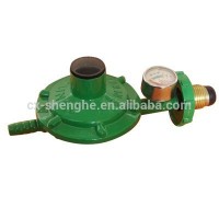 plastic meter with wrench gas regulator